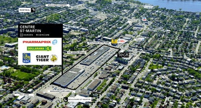 965 Boul Curé-Labelle, Laval, QC - AERIAL  map view