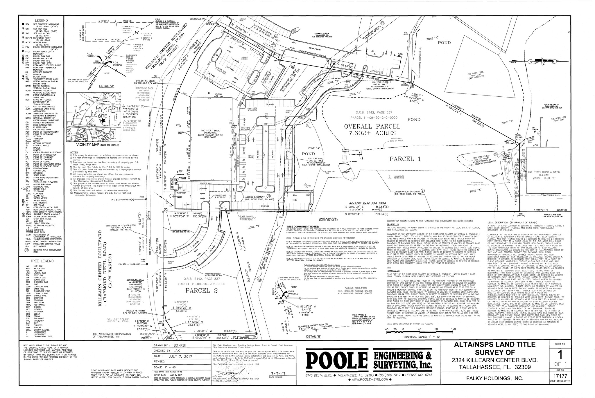 2324 Killearn Center Blvd, Tallahassee, FL for lease Site Plan- Image 1 of 1