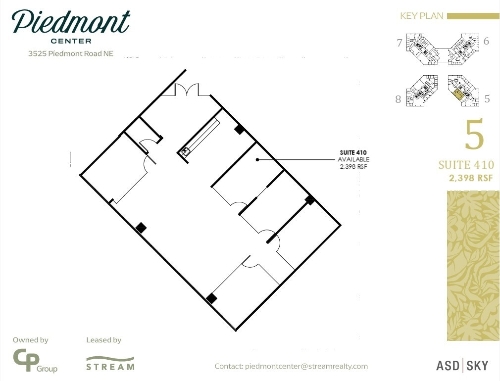 3495 Piedmont Rd NE, Atlanta, GA for lease Floor Plan- Image 1 of 1