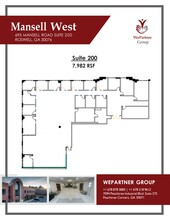 695 Mansell Rd, Roswell, GA for lease Site Plan- Image 1 of 12