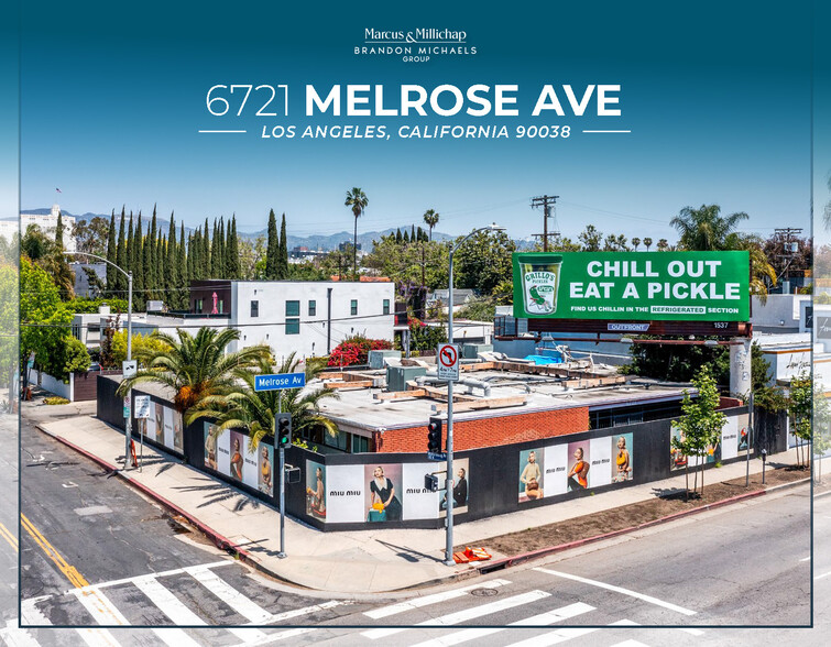 6721 Melrose Ave, Hollywood, CA for sale - Building Photo - Image 1 of 1