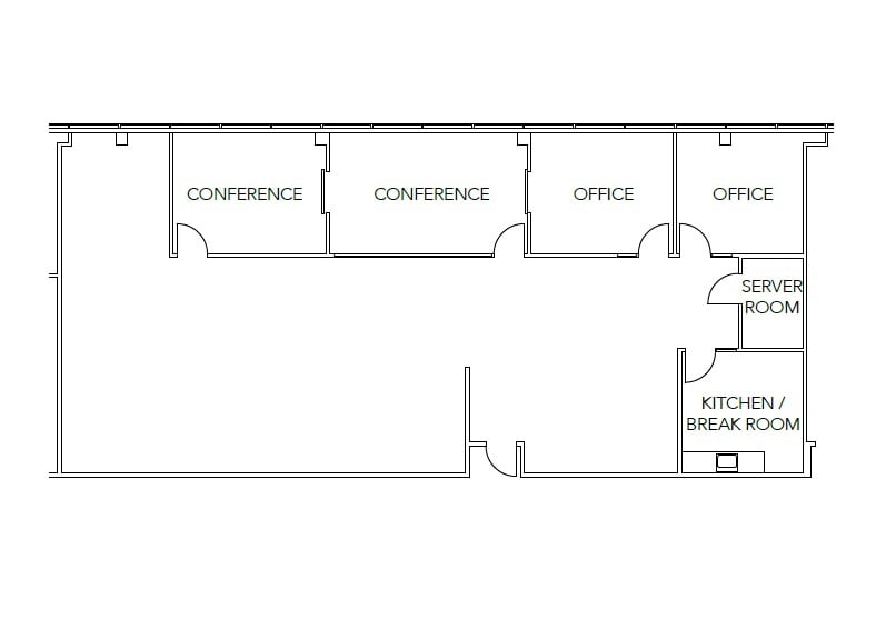 2105 S Bascom Ave, Campbell, CA for lease Floor Plan- Image 1 of 1