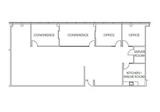 2105 S Bascom Ave, Campbell, CA for lease Floor Plan- Image 1 of 1