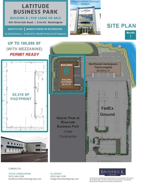 Riverside Rd, Everett, WA for sale - Site Plan - Image 1 of 1