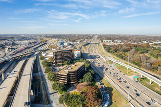 1300 S University Dr, Fort Worth, TX - aerial  map view