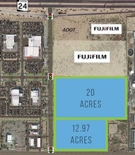 NEC Signal Butte & Pecos Road, Mesa, AZ - AERIAL  map view - Image1
