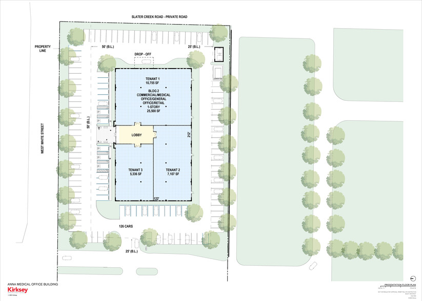 1029 W White St, Anna, TX for lease - Site Plan - Image 3 of 6