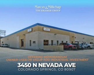 More details for 3450 N Nevada Ave, Colorado Springs, CO - Flex for Sale