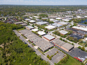 8310-8350 S Madison St, Burr Ridge, IL - aerial  map view