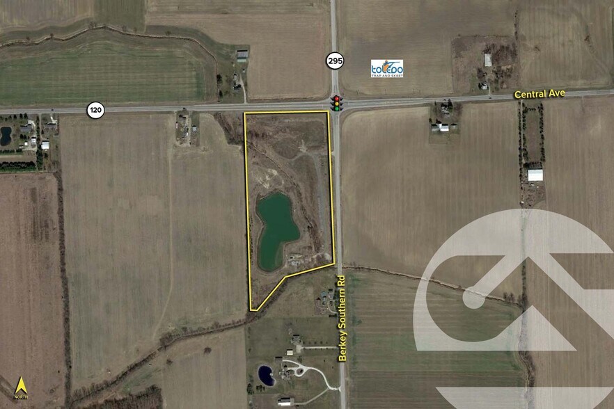 2901 N Berkey Southern, Swanton, OH for sale - Aerial - Image 2 of 6