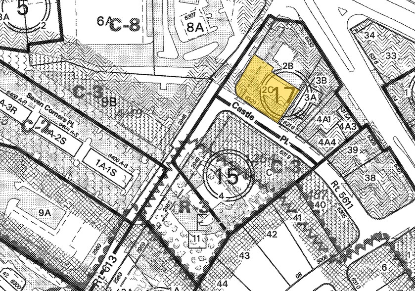 6320 Castle Pl, Falls Church, VA for lease - Plat Map - Image 3 of 4