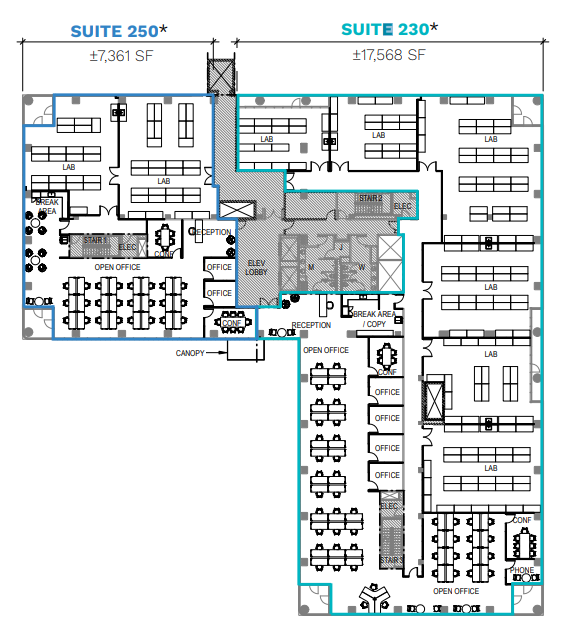 2929 Campus Dr, San Mateo, CA for lease Floor Plan- Image 1 of 1