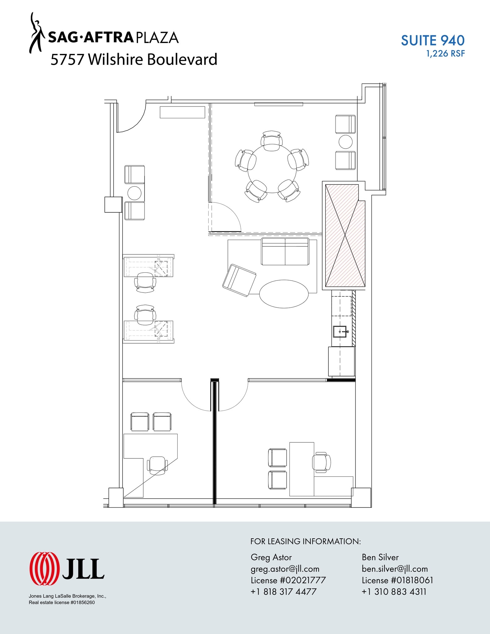 5757 Wilshire Blvd, Los Angeles, CA for lease Site Plan- Image 1 of 1