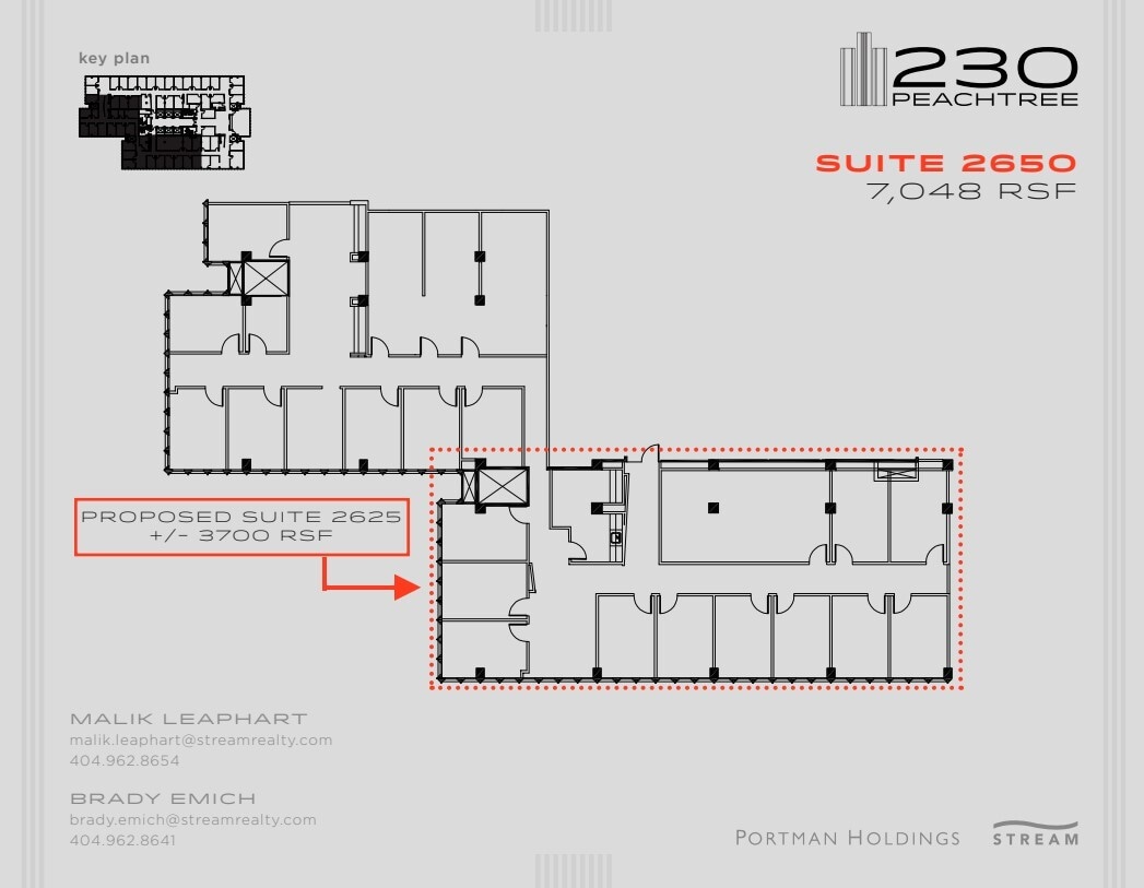 230 Peachtree St NW, Atlanta, GA for lease Floor Plan- Image 1 of 1