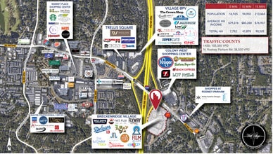 10301 N Rodney Parham Rd, Little Rock, AR - AERIAL  map view