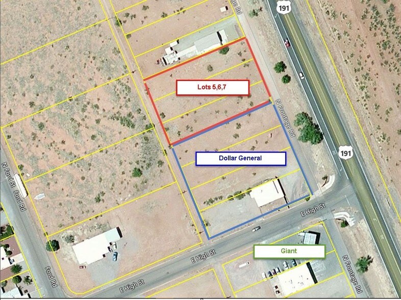 N Frontage Rd, Sunsites, AZ for sale - Primary Photo - Image 1 of 1