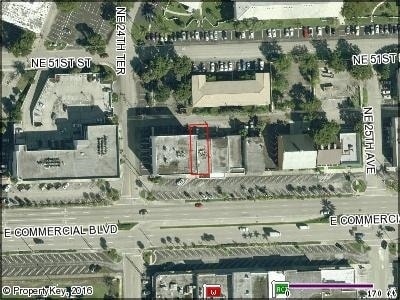 2457-2459 E Commercial Blvd, Fort Lauderdale, FL for lease - Aerial - Image 2 of 18