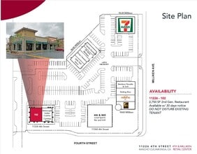 11226 4th St, Rancho Cucamonga, CA for lease Floor Plan- Image 2 of 2