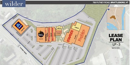 766-768 Putney Rd, Brattleboro, VT for lease Site Plan- Image 1 of 1