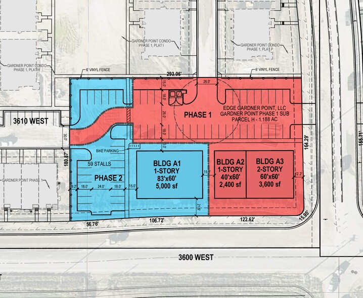 1500 N 3600 W w, Lehi, UT for lease - Site Plan - Image 2 of 10