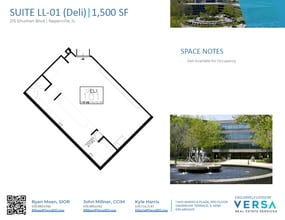 215 Shuman Blvd, Naperville, IL for lease Floor Plan- Image 1 of 1