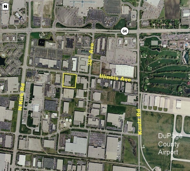 3701 Illinois Ave, St Charles, IL for sale - Aerial - Image 2 of 3