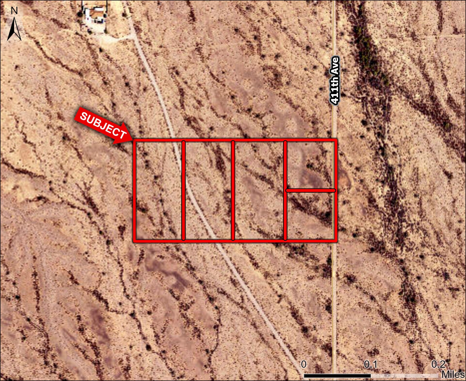 411th Ave, Tonopah, AZ for sale Aerial- Image 1 of 1