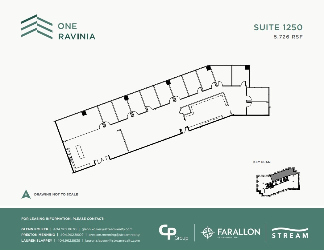 1 Ravinia Dr, Atlanta, GA for lease Floor Plan- Image 1 of 1