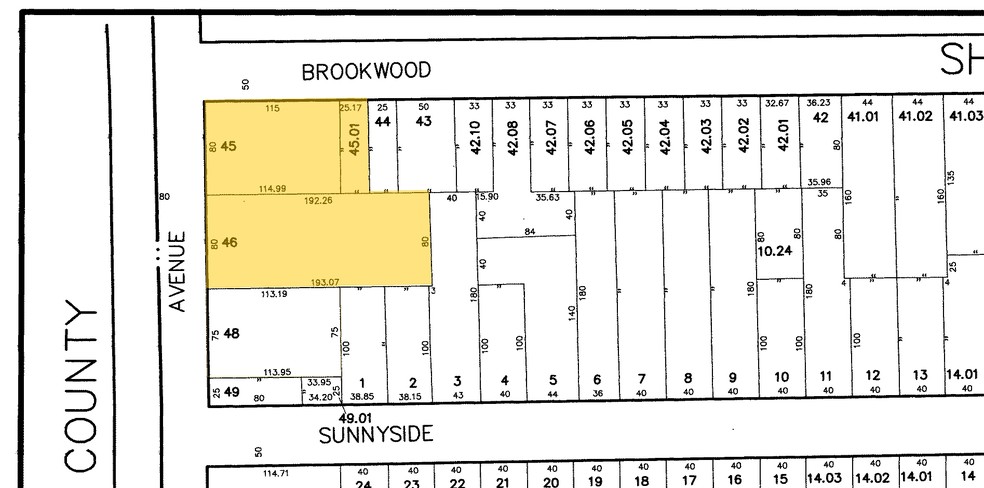 907 S Orange Ave, East Orange, NJ for lease - Plat Map - Image 2 of 9