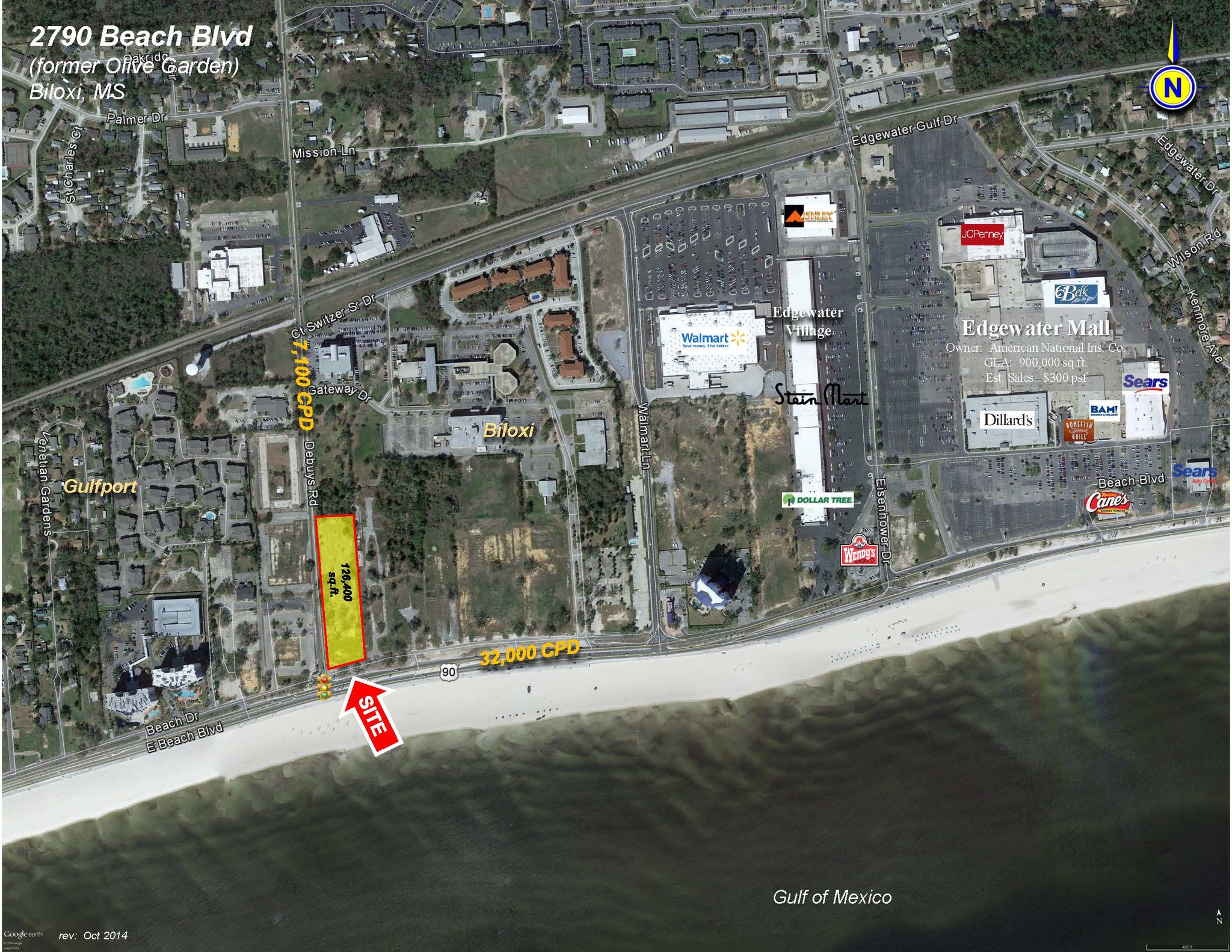 2790 Beach Blvd, Biloxi, MS for sale Building Photo- Image 1 of 1