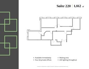 1550 Spring Rd, Oak Brook, IL for lease Floor Plan- Image 1 of 1