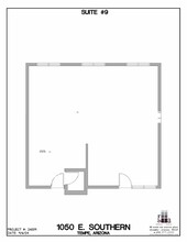 1050 E Southern Ave, Tempe, AZ for lease Floor Plan- Image 1 of 1