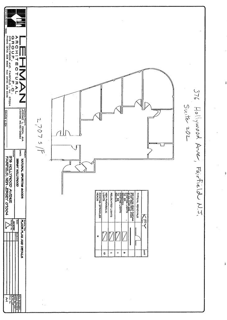 376 Hollywood Ave, Fairfield, NJ for lease Floor Plan- Image 1 of 2