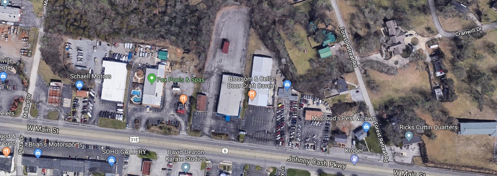 750 W Main St, Hendersonville, TN for lease - Aerial - Image 2 of 5