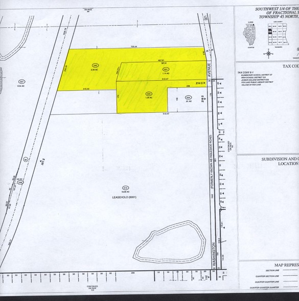 214 Washington St, Ingleside, IL for sale - Plat Map - Image 3 of 15