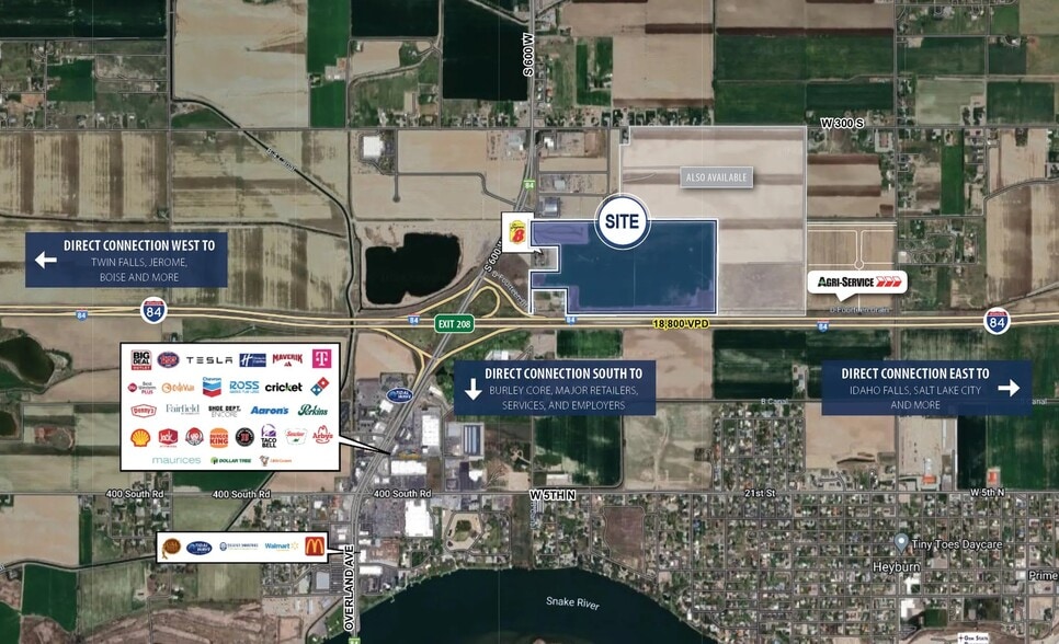 330 S 600 W, Heyburn, ID for sale - Aerial - Image 3 of 3