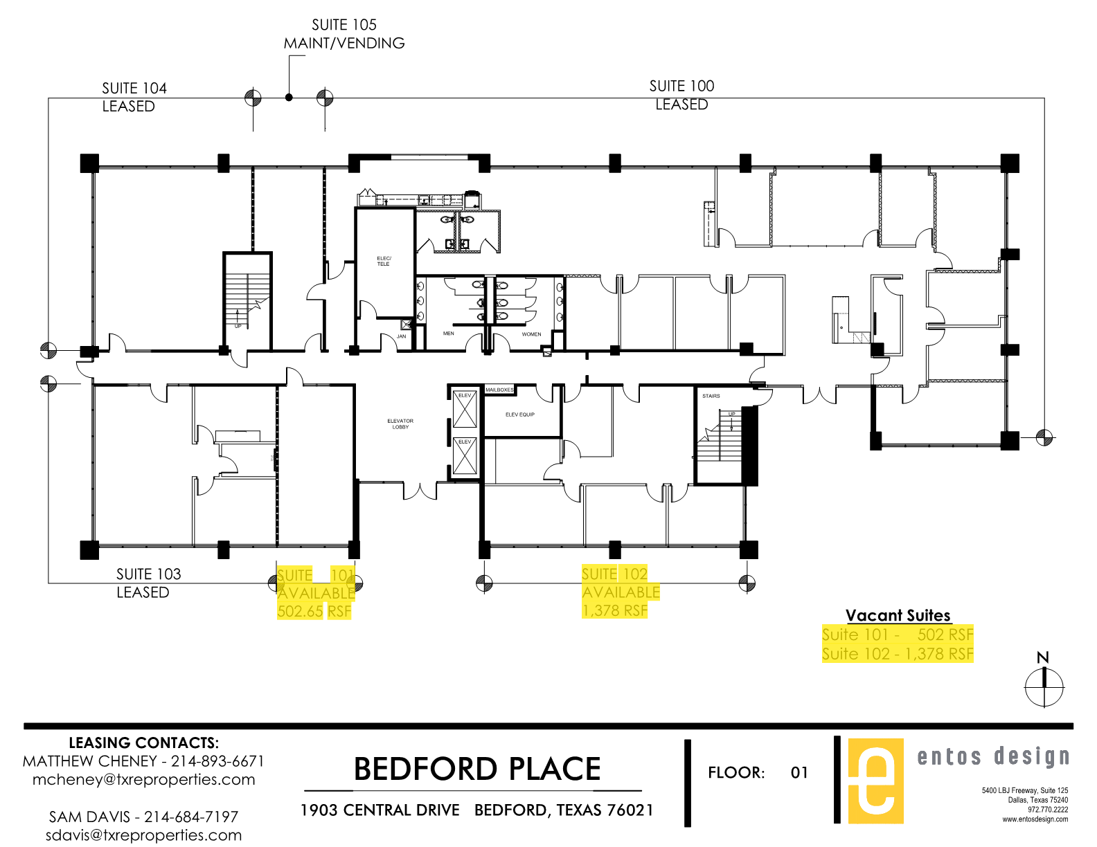 1903 Central Dr, Bedford, TX for lease Floor Plan- Image 1 of 1