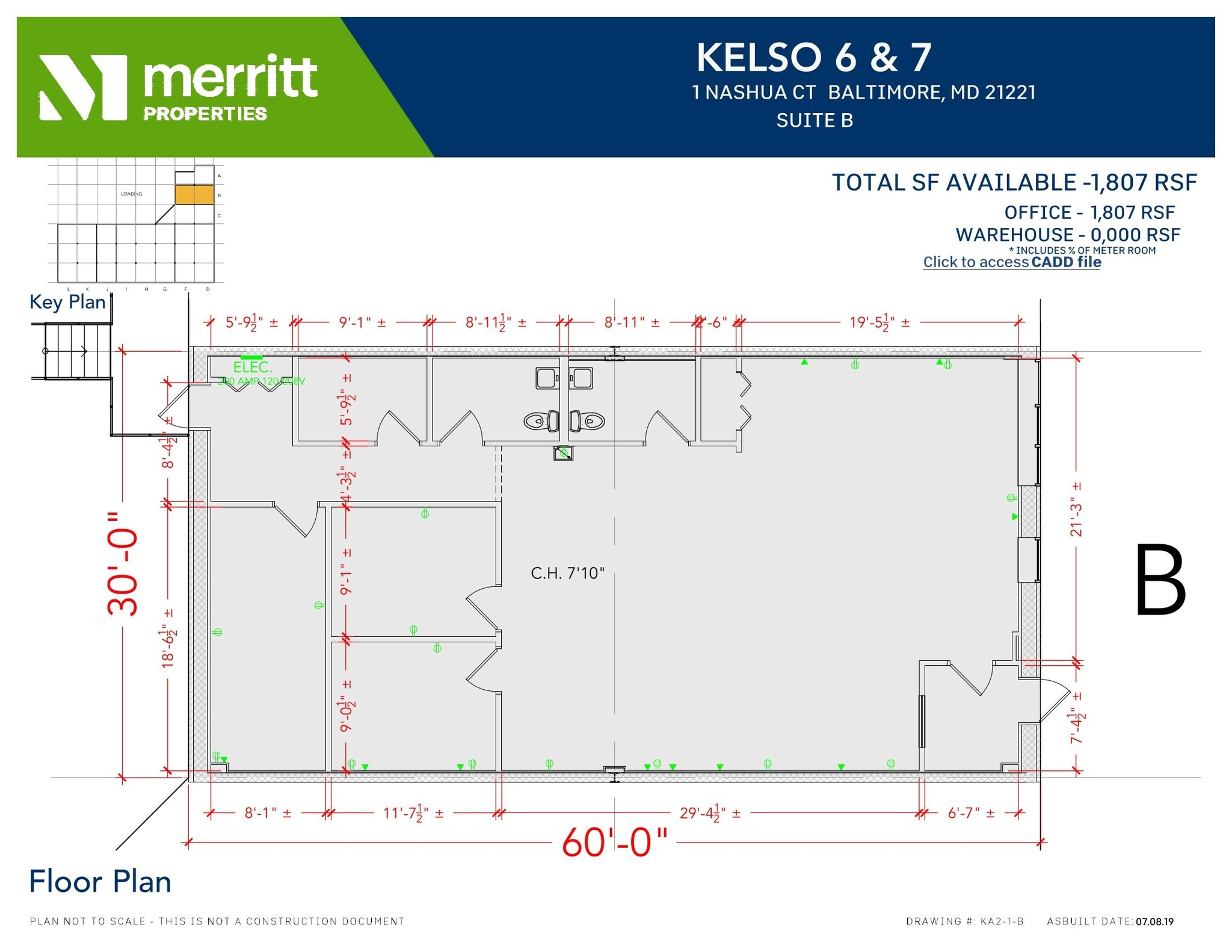 8841-8867 Kelso Dr, Essex, MD for lease Floor Plan- Image 1 of 1