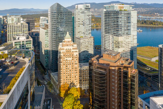 355 Burrard St, Vancouver, BC - aerial  map view - Image1