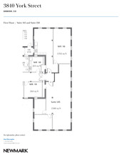 3840 York St, Denver, CO for lease Floor Plan- Image 1 of 1