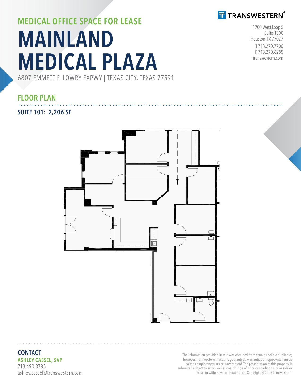 6807 Emmett F. Lowry Expy, Texas City, TX for lease Floor Plan- Image 1 of 1