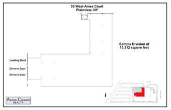 55 W Ames Ct, Plainview, NY for lease Floor Plan- Image 1 of 1