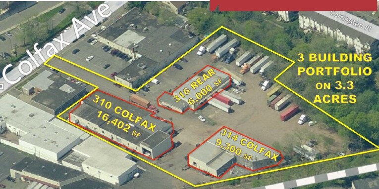 316 Colfax Ave, Clifton, NJ for sale Primary Photo- Image 1 of 1