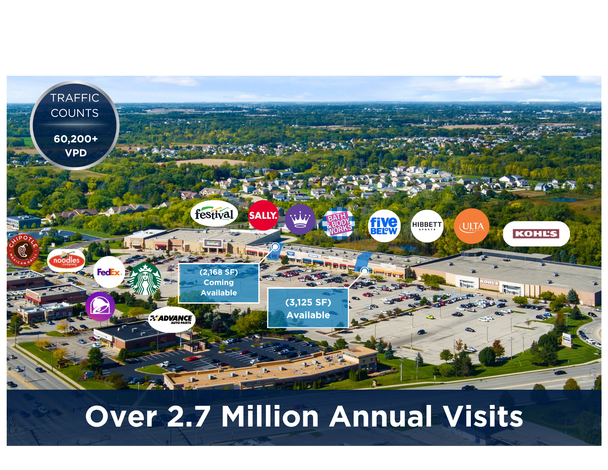 5500 Washington Ave, Racine, WI for lease Aerial- Image 1 of 1