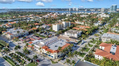 214 Brazilian Ave, Palm Beach, FL - aerial  map view