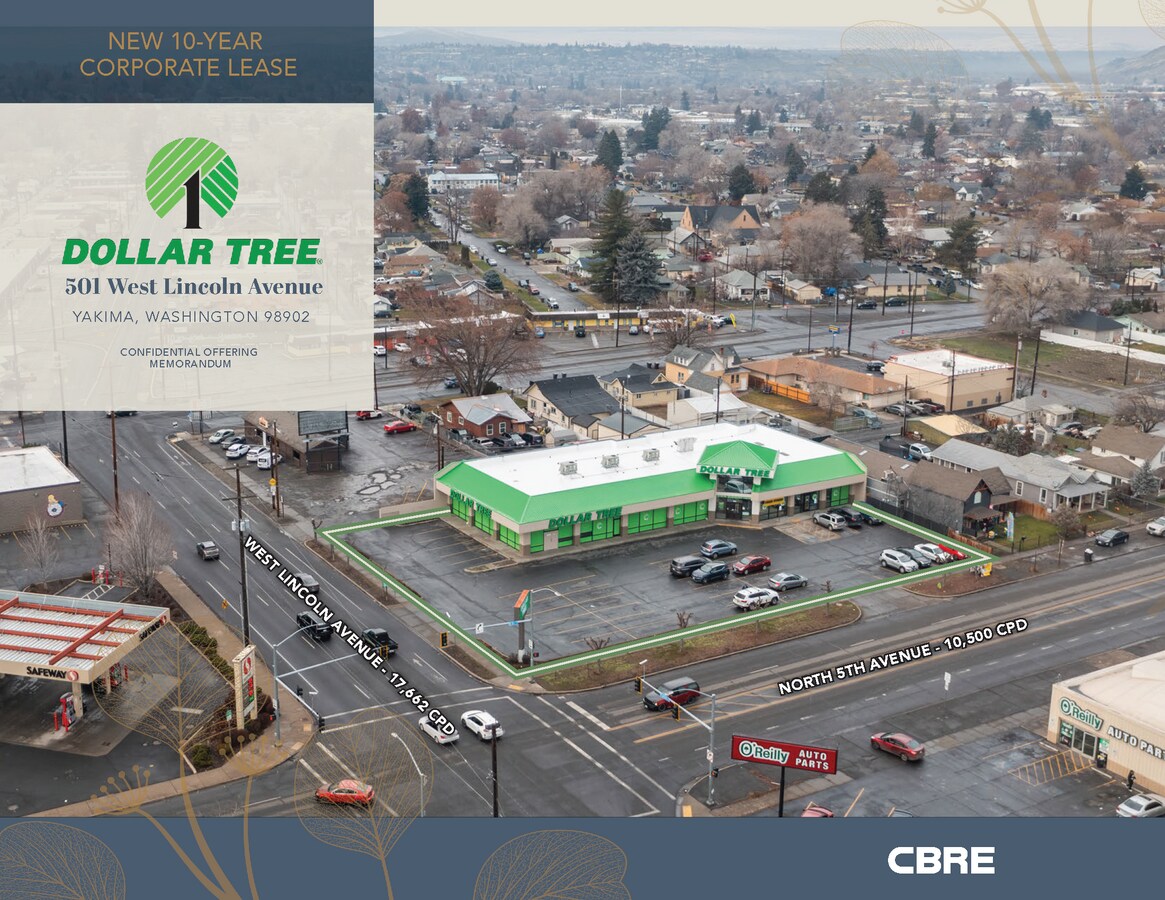501 W Lincoln Ave, Yakima, WA 98902 Dollar Tree