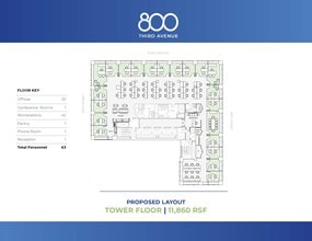 800 Third Ave, New York, NY for lease Floor Plan- Image 1 of 5