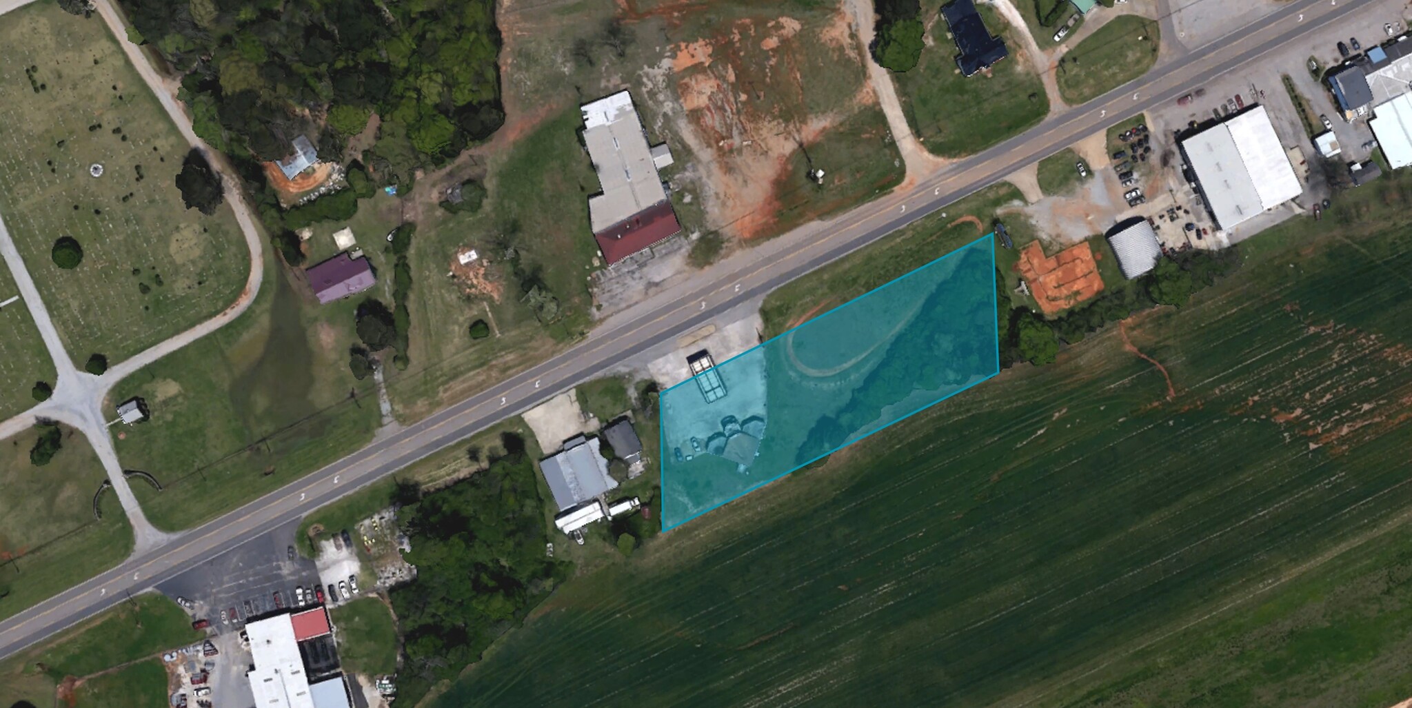 35160 AL Highway 21, Talladega, AL for sale Aerial- Image 1 of 3