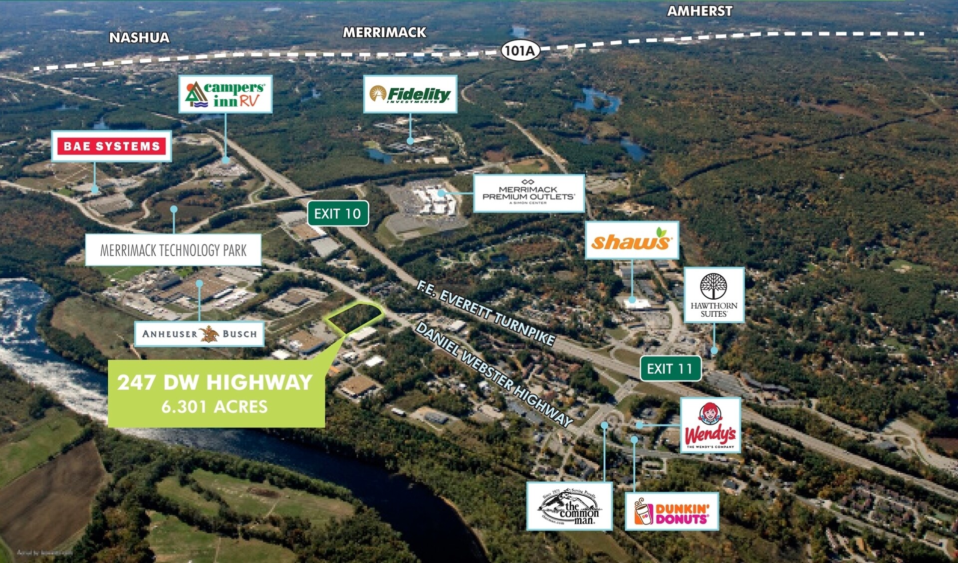 247 Daniel Webster Hwy, Merrimack, NH for sale Primary Photo- Image 1 of 1