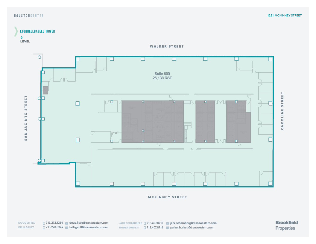 1221 McKinney St, Houston, TX for lease Floor Plan- Image 1 of 1